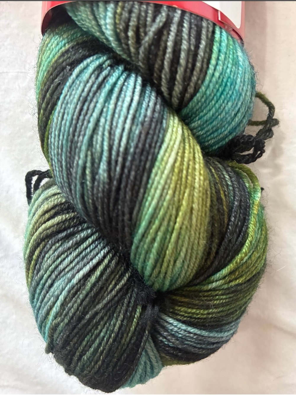 Fab Tivoli Green Multi-Tone Sock yarn 4 skein lot 360yd each - Picture 2 of 5